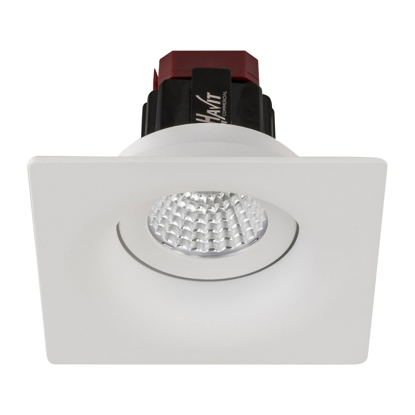 Recessed Square Tilt TRIAC Dimmable LED Downlight- 92mm