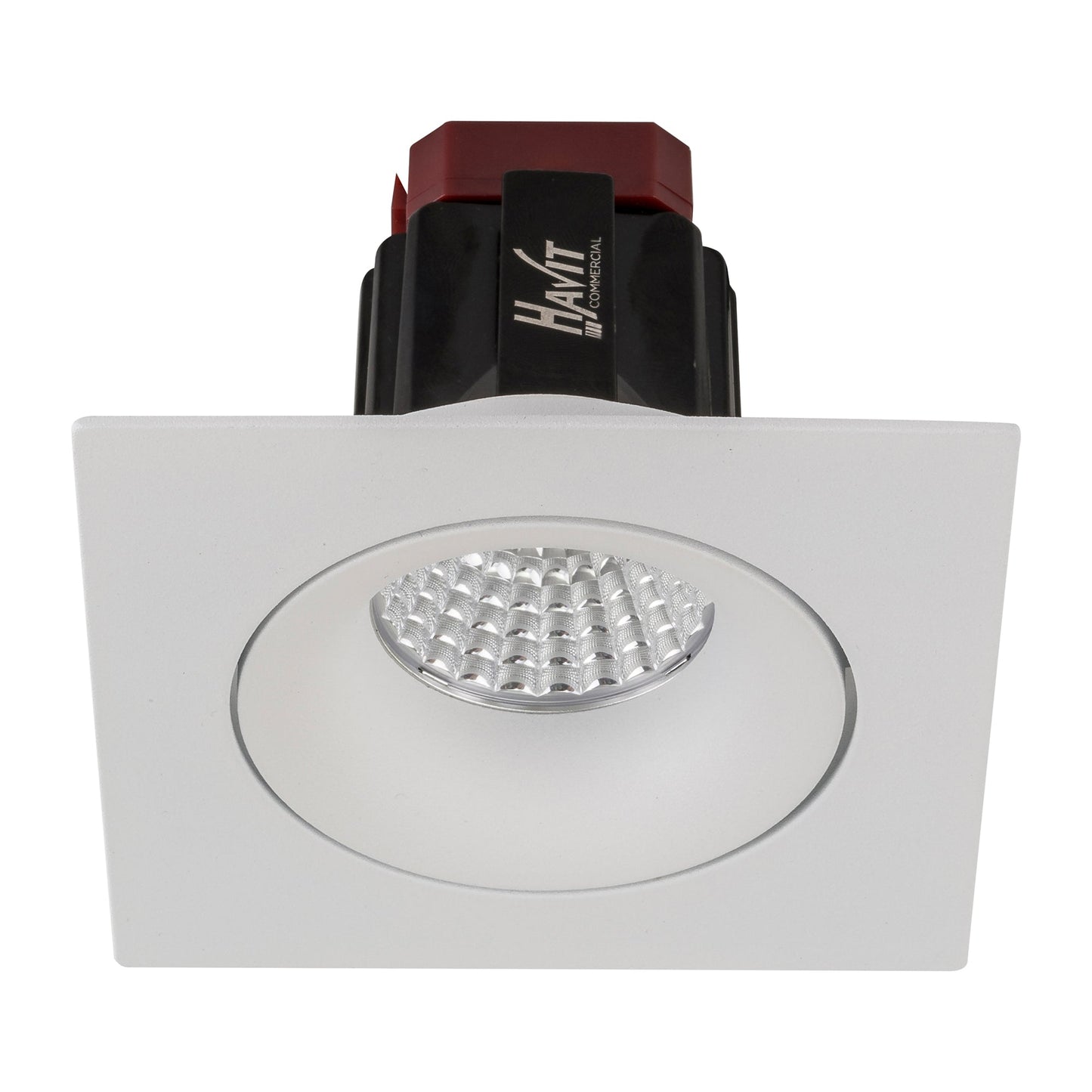 Recessed Square Tilt TRIAC Dimmable LED Downlight- 90mm
