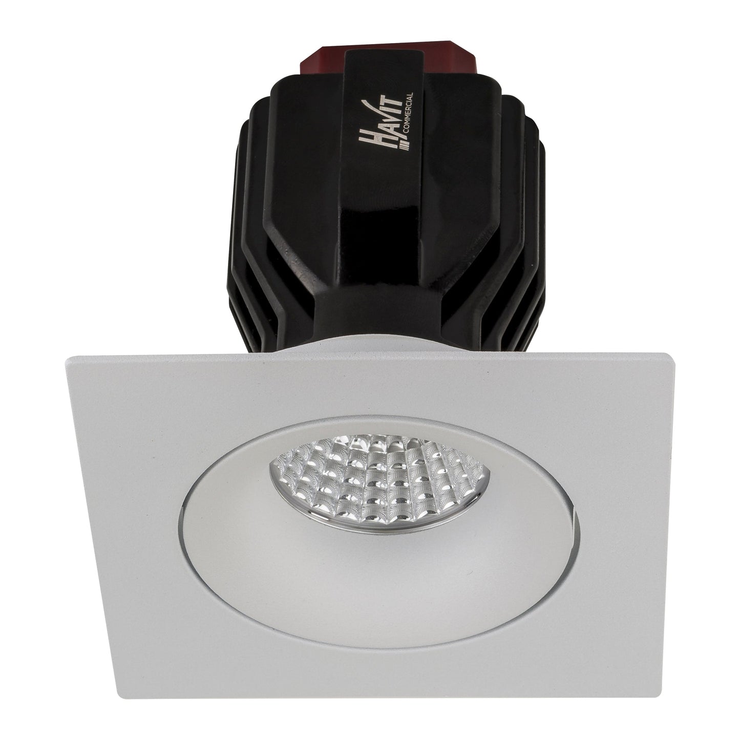Recessed Square Tilt TRIAC Dimmable LED Downlight- 90mm