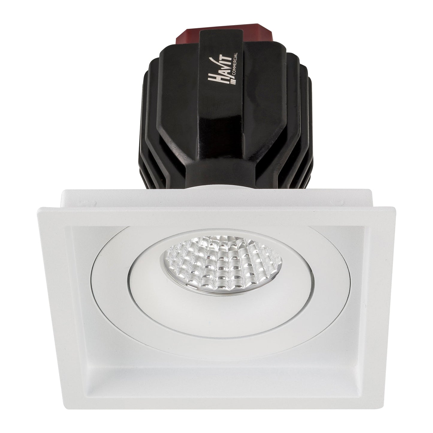 Recessed Square Tilt TRIAC Dimmable LED Downlight- 100mm x 100mm