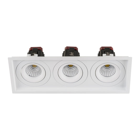 Recessed Square Tilt TRIAC Dimmable LED Downlight- 280mm x 100mm