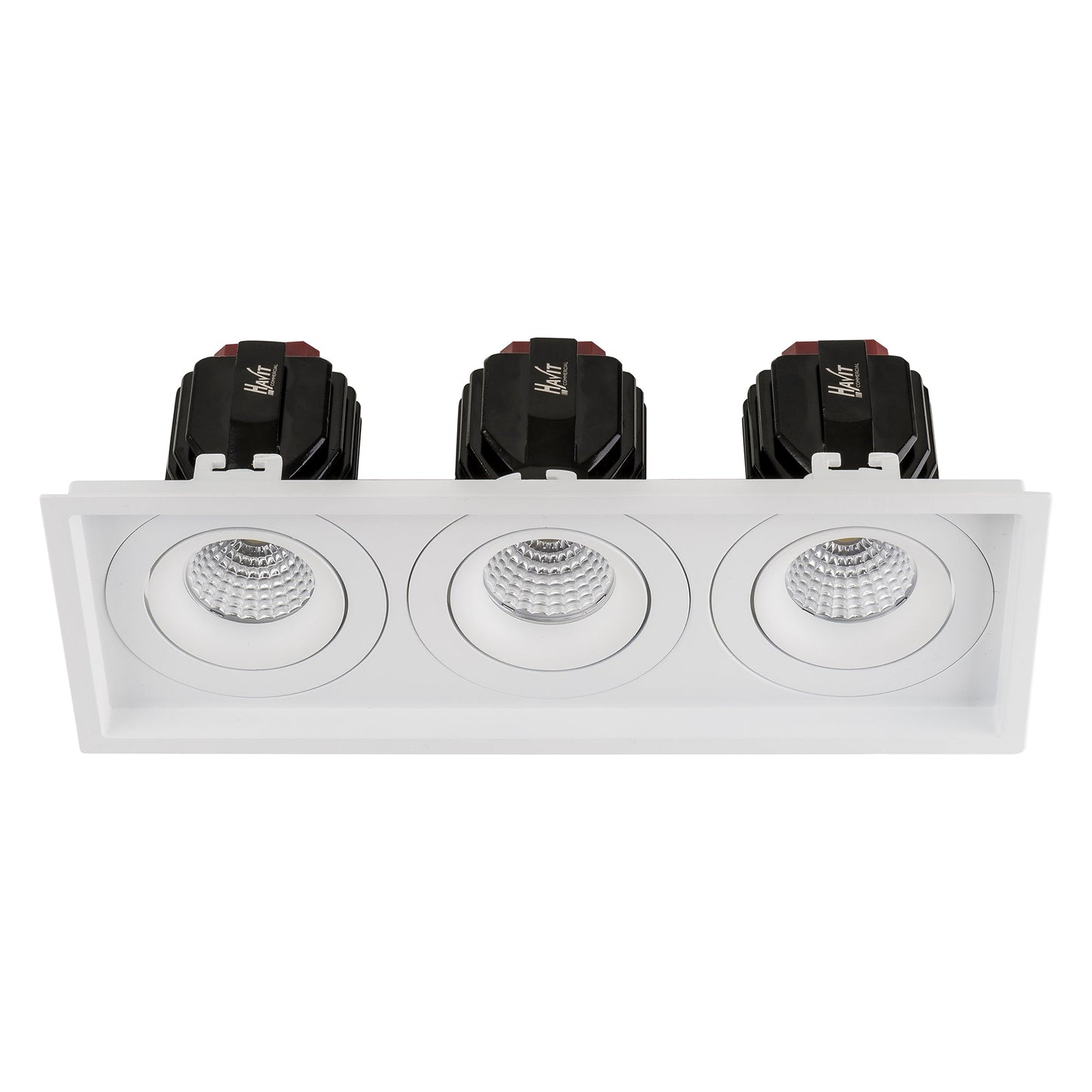 Recessed Square Tilt TRIAC Dimmable LED Downlight- 280mm x 100mm