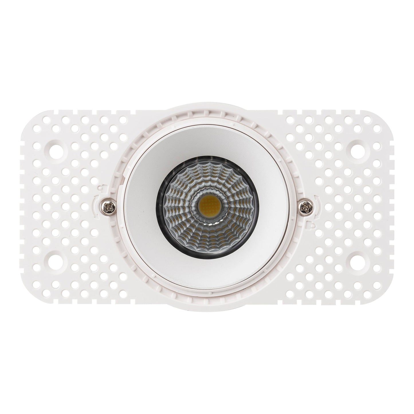 Recessed Round Trimless TRIAC Dimmable Tilt LED Downlight - 90mm