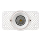 Recessed Round Trimless TRIAC Dimmable Tilt LED Downlight - 90mm