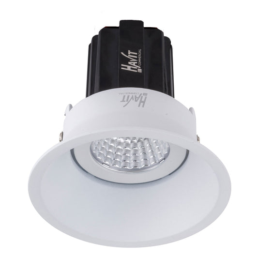 Recessed Round Deep Tilt Dali Tunable LED Downlight - 90mm