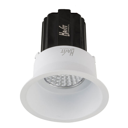 Recessed Round Deep Fixed Dali Tunable LED Downlight -76mm