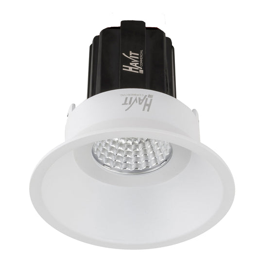 Recessed Round Deep Fixed Dali Tunable LED Downlight -90mm