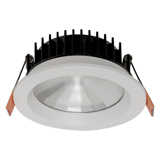 White 13w Recessed Semi Deep Dali Dimmable LED Downlight - 90mm
