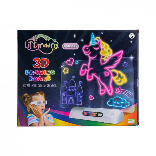 Unicorn Kingdom's 3D Illuminate Drawing Board