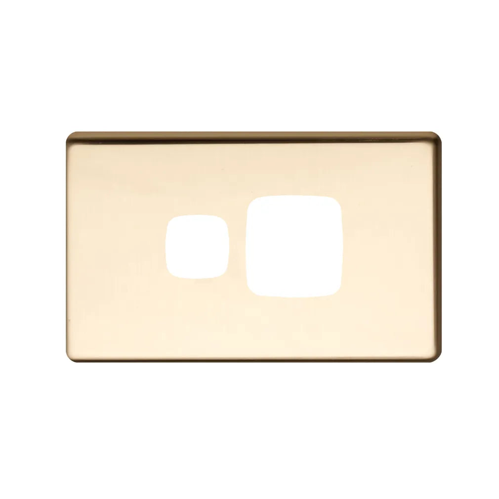 Excel - Single Powerpoint Coverplate - 1 Gang