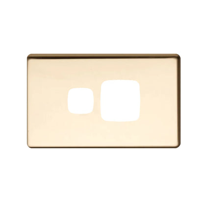 Excel - Single Powerpoint Coverplate - 1 Gang