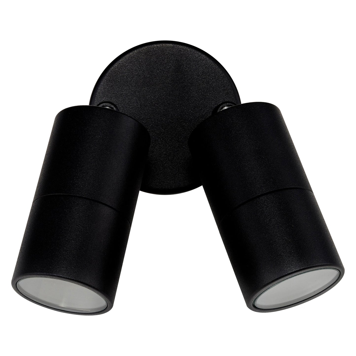 Hv1325t-Hv1327t - Tivah Black Tri Colour Double Adjustable Wall Pillar Lights