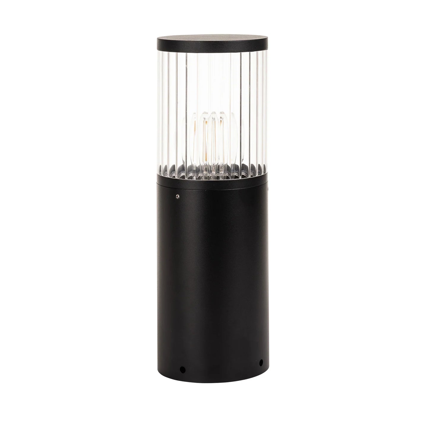 Prisma Aluminium Black LED Bollard Light