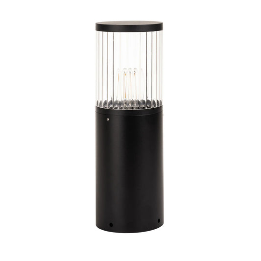 Prisma Aluminium Black LED Bollard Light