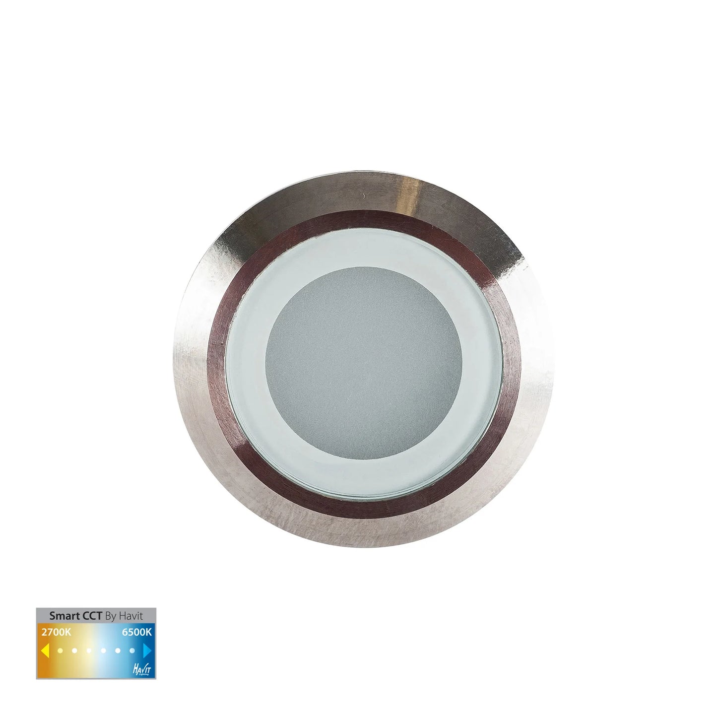 Single Mini Deck Light CCT IP67 316 Stainless Steel