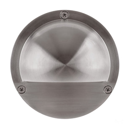 Surface Mounted Step Light With Eyelid 316 Stainless Steel