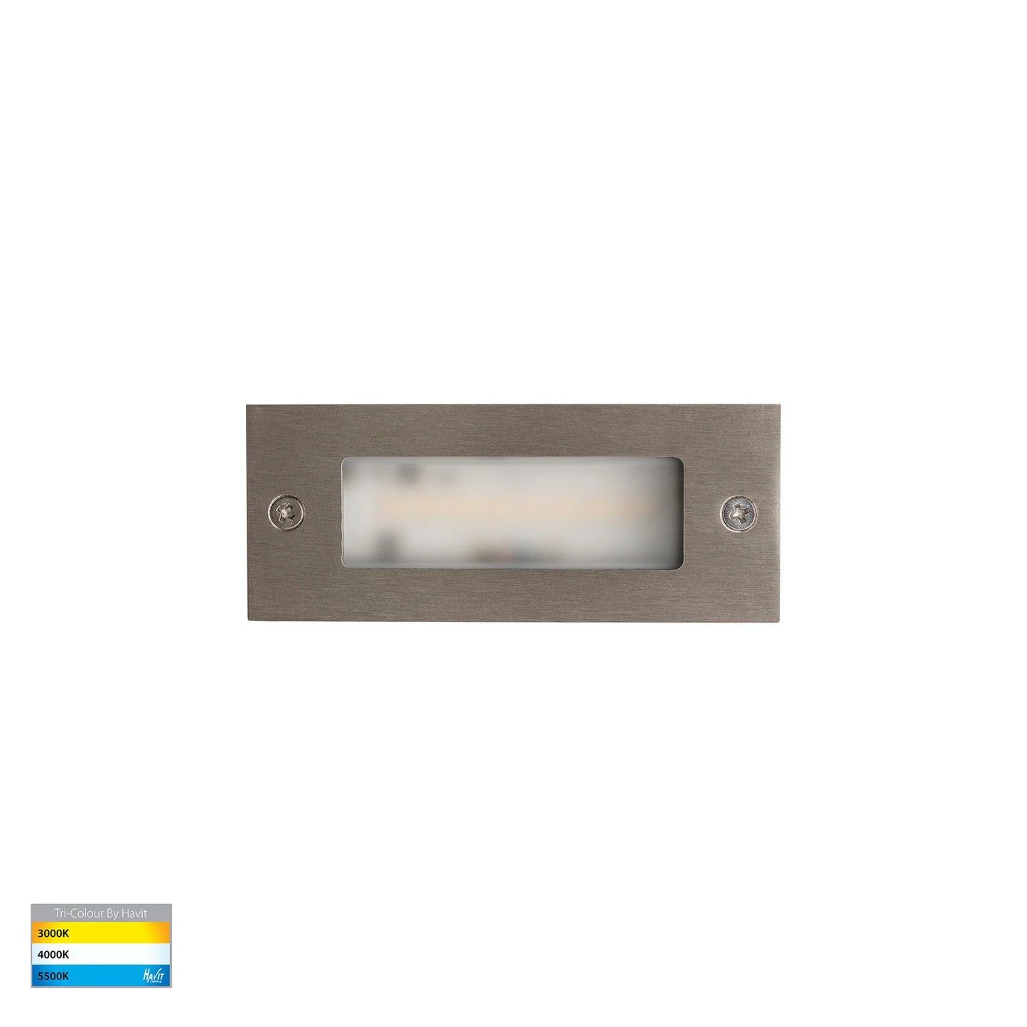 Recessed Brick Light with Plain Face 