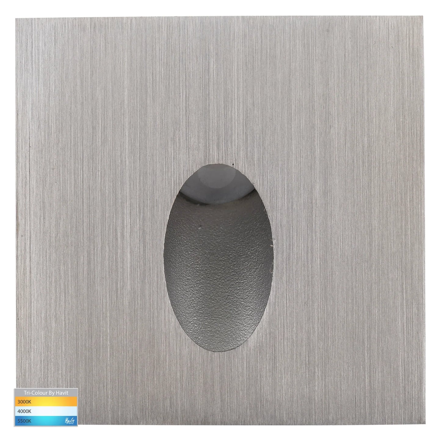 Recessed Square Step Light Stainless Steel