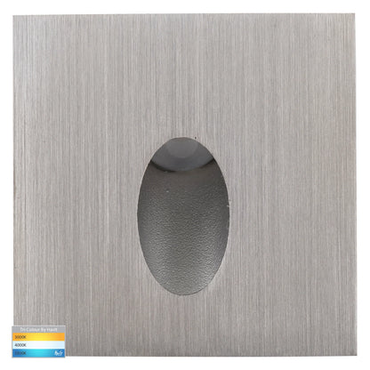 Recessed Square Step Light Stainless Steel