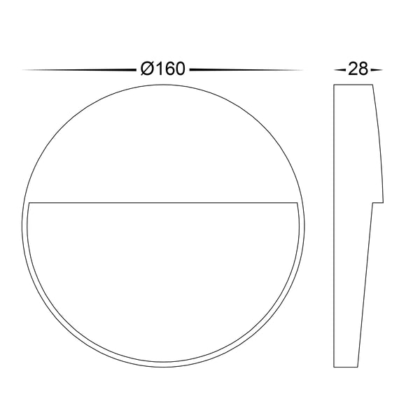 Square Surface Mounted Step Light