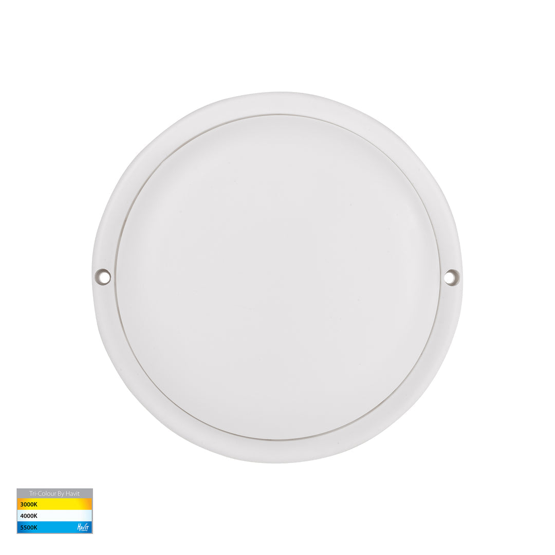 Muovi Polycarbonate Round 195mm Bunker Light
