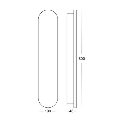 Surface Mounted Barline Wall Light