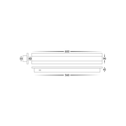Barline Aluminium Wall Light