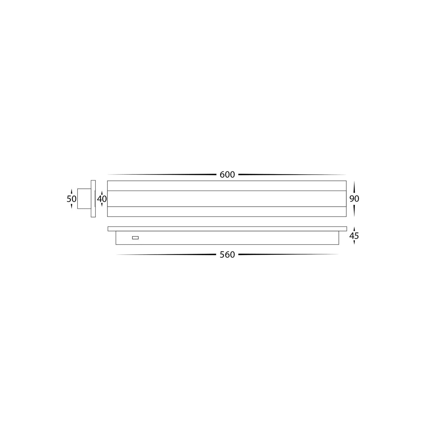 Barline Aluminium Wall Light