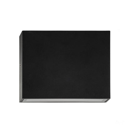 Surface Mounted Up & Down Wall Light Black