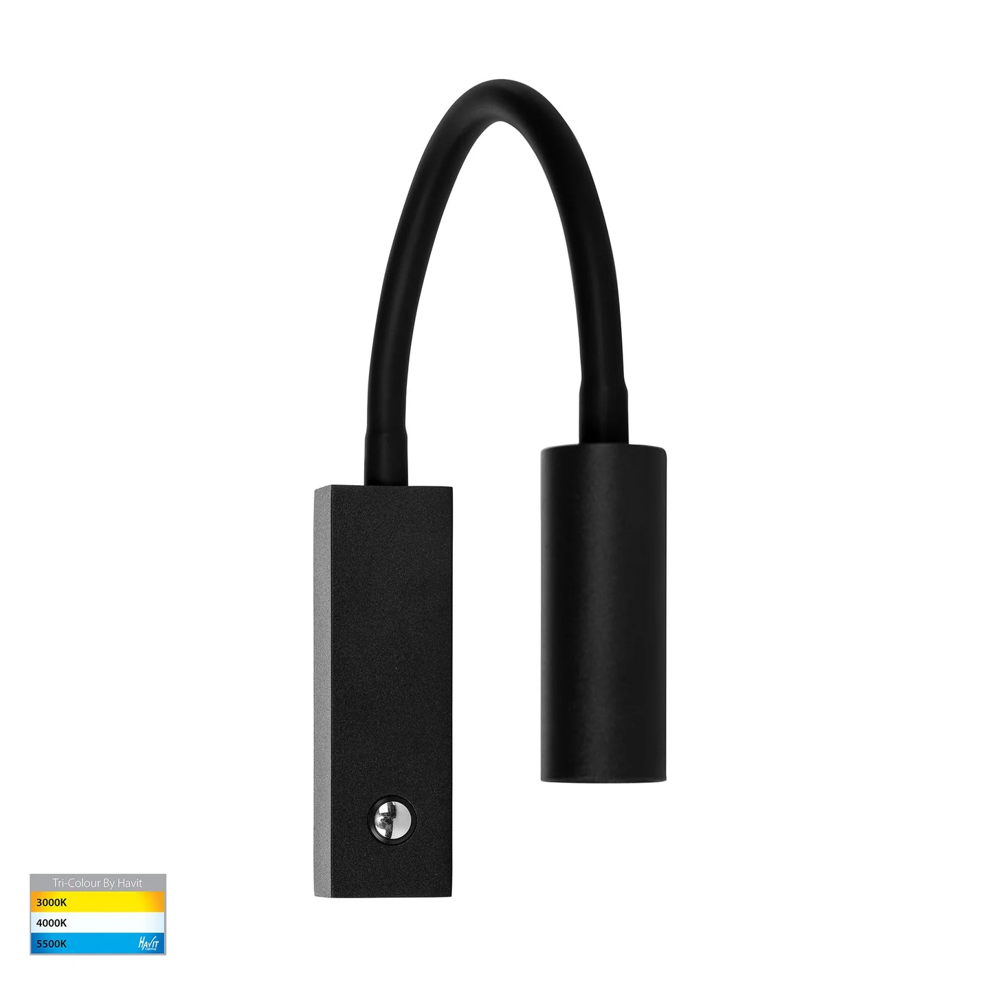 Lesen Single Adjustable Wall Light with Flexible Arm