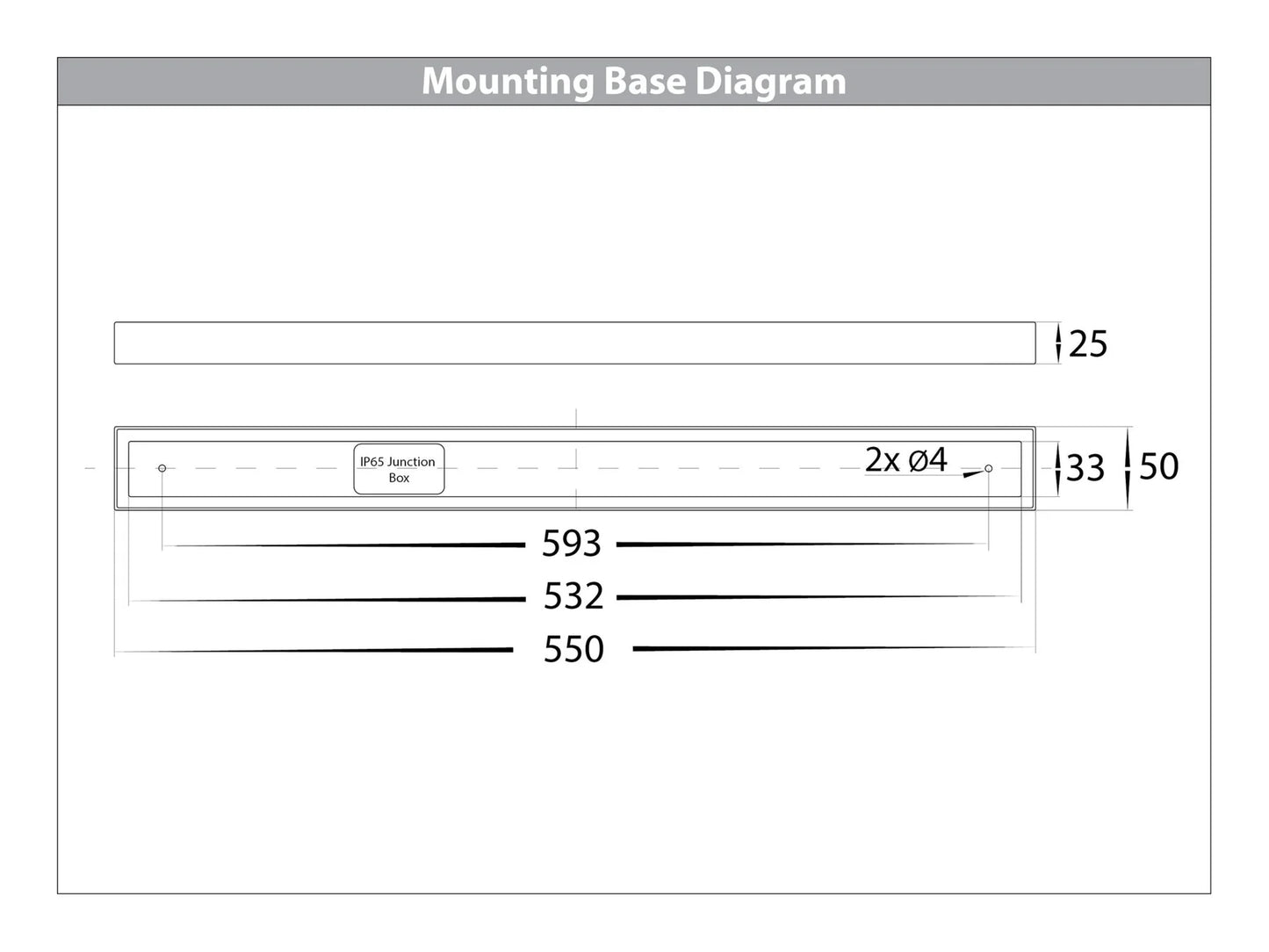 2/3/4 Tivah Light Bars Tri Colour LED