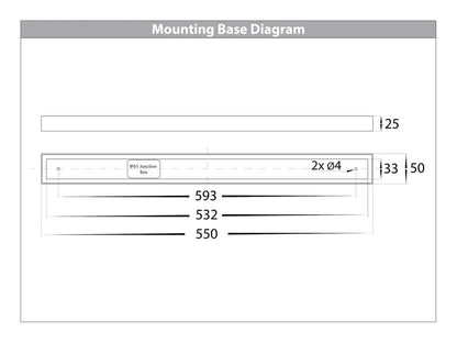 2/3/4 Tivah Light Bars Tri Colour LED