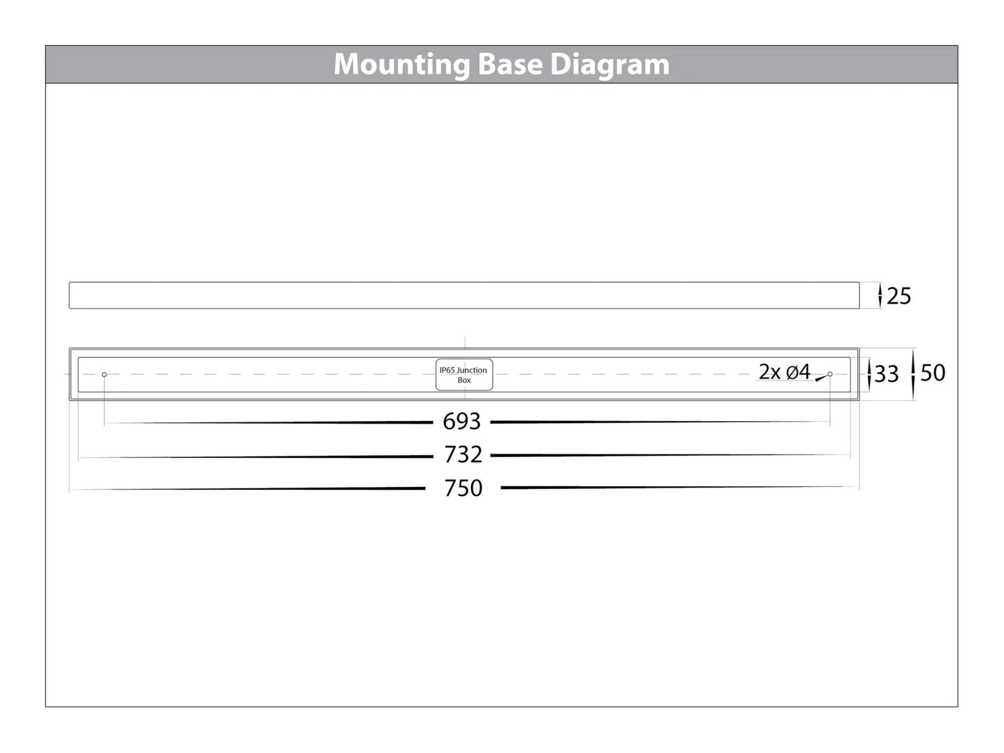 2/3/4 Tivah Light Bars Tri Colour LED