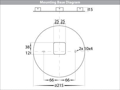 3 Light Round HV4002t Rnd