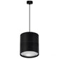 Black Round Single Pendant  HV5805t-Blk-P