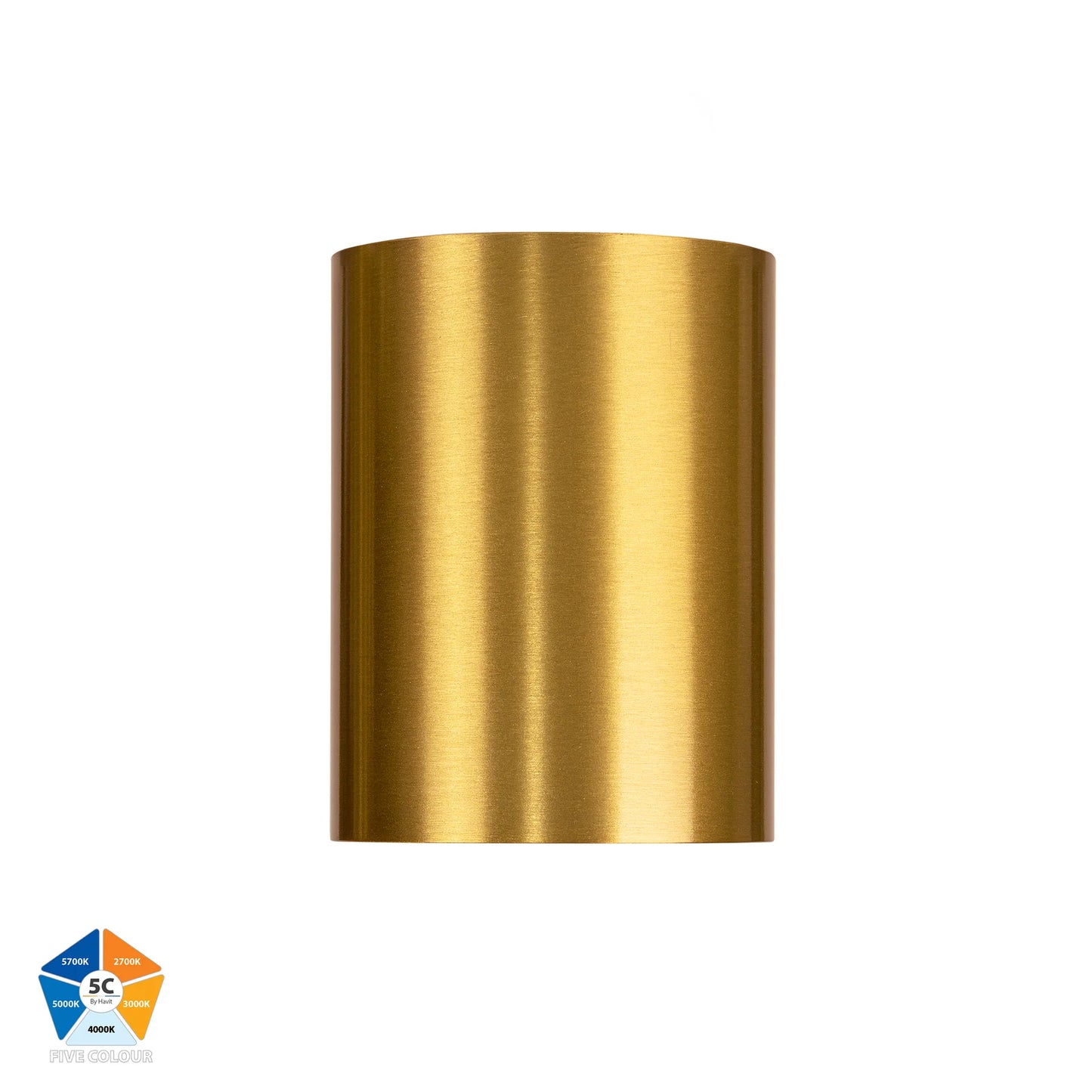 Nella Brass 7w Surface Mounted LED Downlight