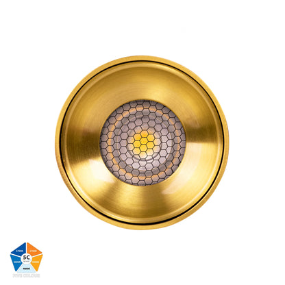 Nella Brass 7w Surface Mounted LED Downlight
