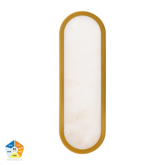 Auster with Alabaster Glass Wall Light