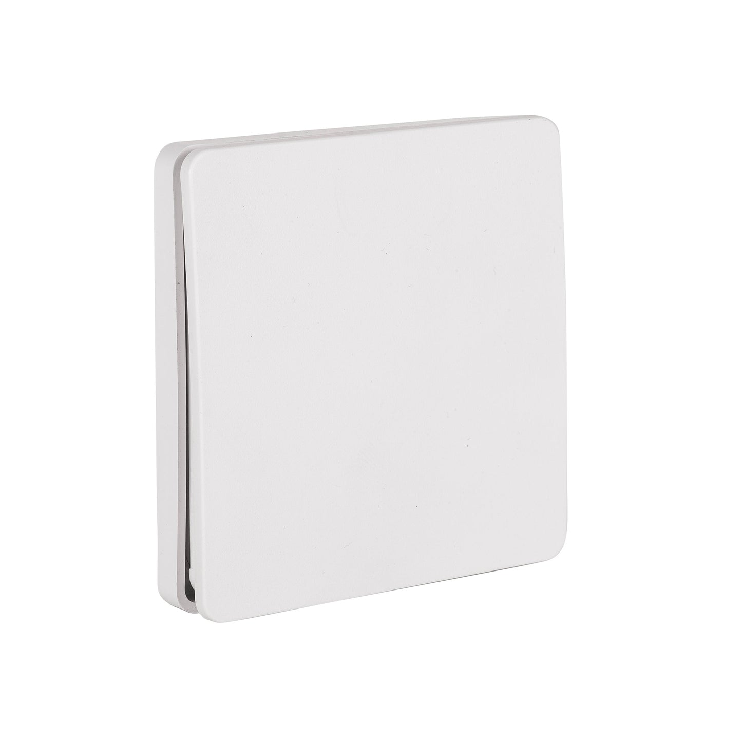 Single Gang White Wireless Self Powered Wall Switch