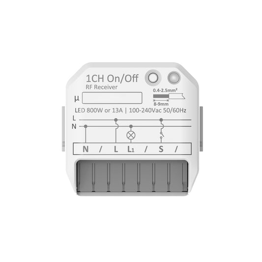 240v Single Channel RF On/Off Receiver