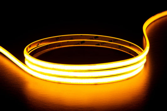 Yellow 10W COB Strip Lighting