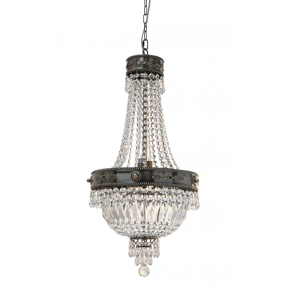 Impero 5 Light Crystal Chandelier