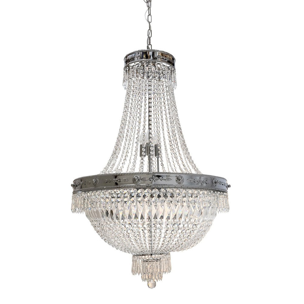 Impero 14 Light Crystal Chandelier