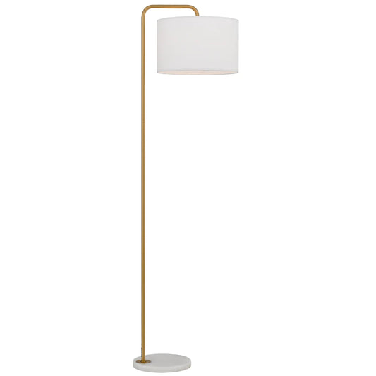 Ingrid Floor Lamp - Gold White