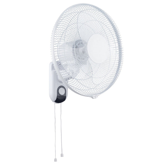 Ivan 40cm Wall Fan with Pull Cords