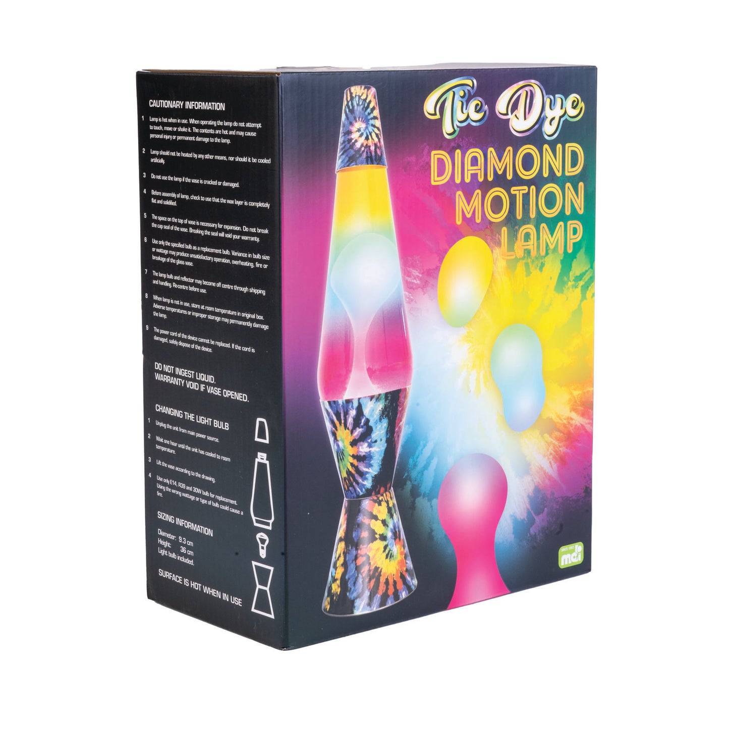 Diamond Motion Lamp - Tie Dye
