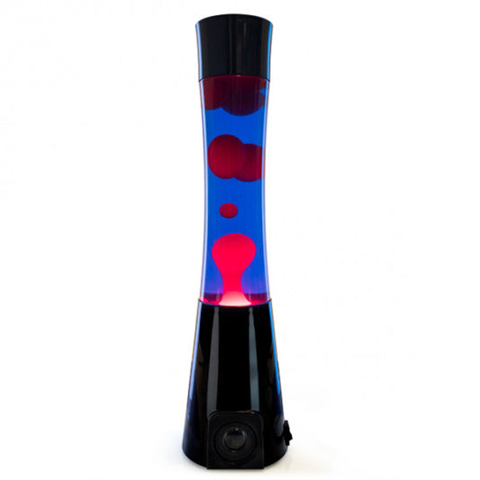 Black/Purple/Red Motion Lamp Bluetooth Speaker