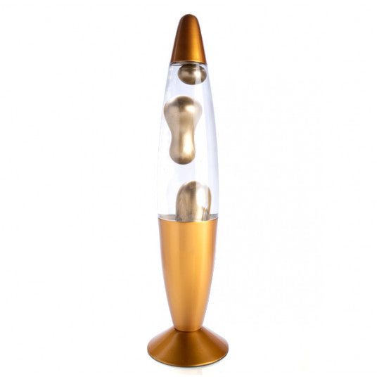 Gold Metallic Magma Motion Lamp