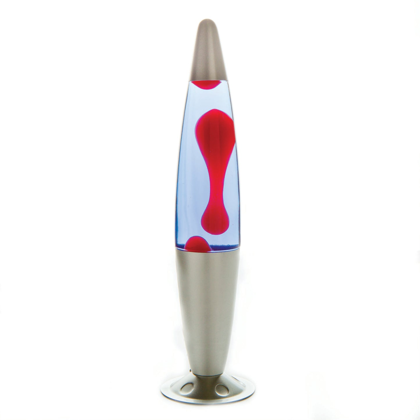 Peace Motion Lamp - Silver, Red & Blue