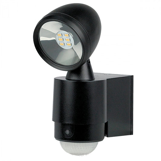 LED security floodlight with PIR - Single head